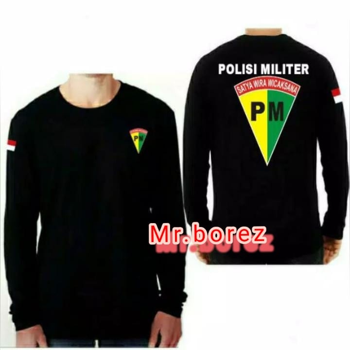 Kaos polisi Militer t-shirt PM