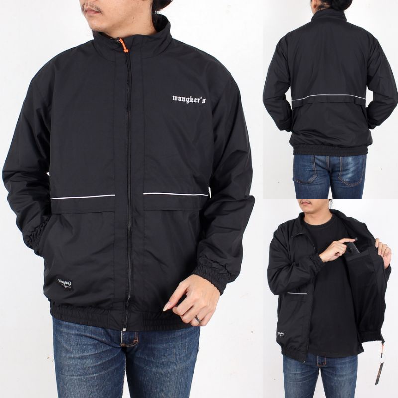 Jacket parasut Tracksuit whiteline