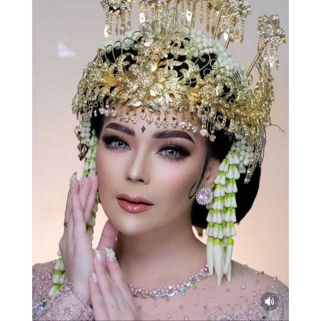 Giwang Zirkon Pengantin / Giwang Zirkon Pesta / Giwang Moderen / Anting Pengantin