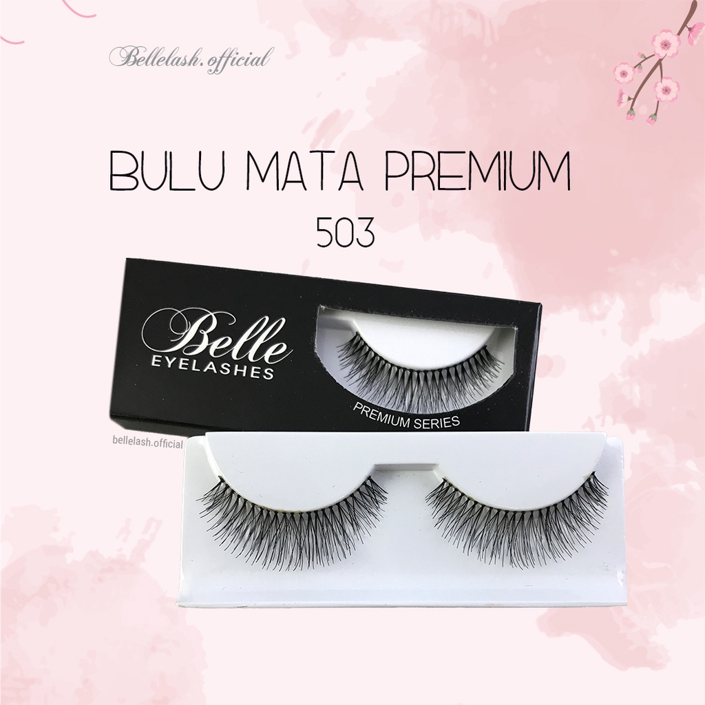 503 Bulu Mata Palsu Handmade Natural False Eyelash Eye Lashes Premium Series