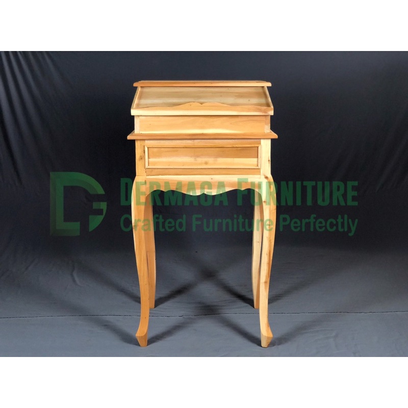 

ANGPAO PODIUM TINGGI KAYU MAHONI ANGPAO DEKORASI PELAMINAN MINIMALIS