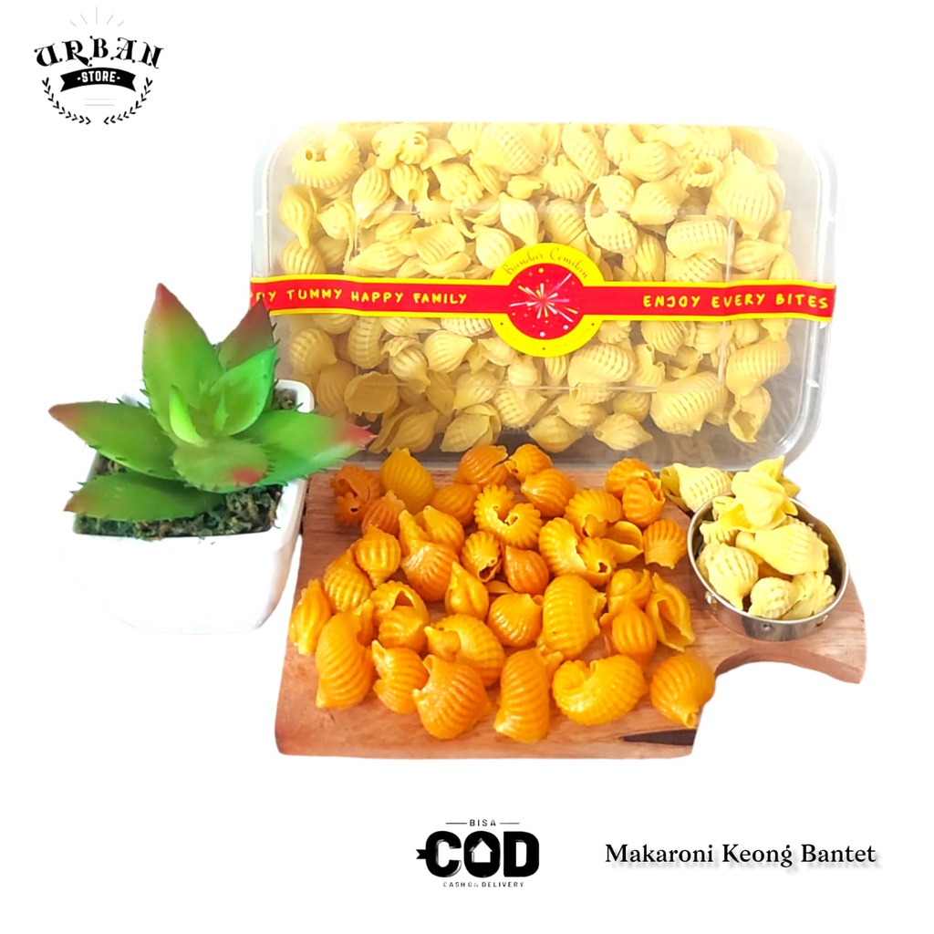 

Kemasan Souvenir - Kerupuk Mentah Krupuk Makaroni Keong Bantet / Premium