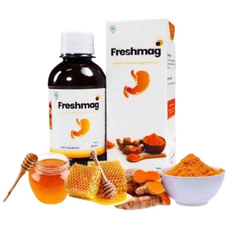 Freshmag - Fresh Maag Presmag Madu Herbal Alami Atasi Masalah Lambung Gerd Infeksi 200 ml Original