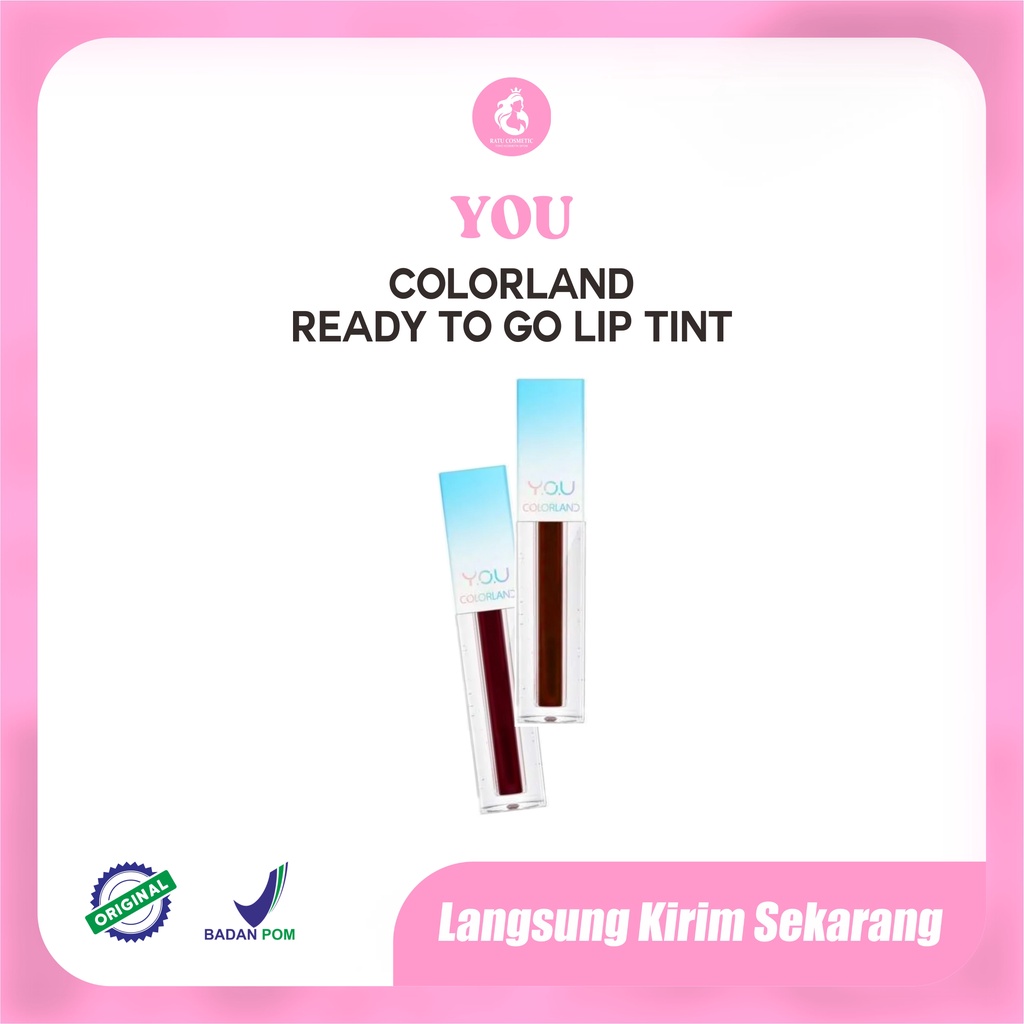 YOU Colorland Ready To Go Lip Tint 2gr