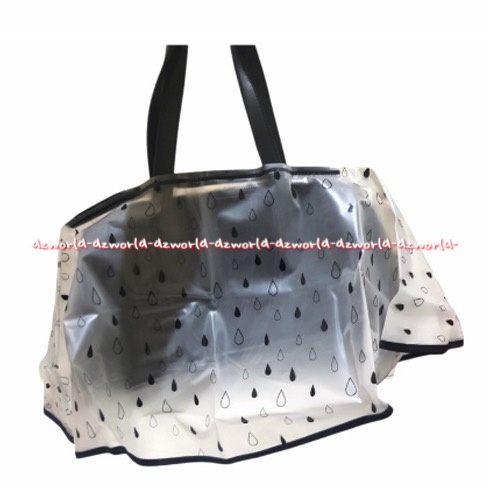 Passport Hand Bag Cover Sarung Tas Tangan Transparant Pelindung Tas Dari Air Hujan Dan Debu Pasport Handbag Cover Sarung Tas Anti Air Hujan Warna Bening Clear