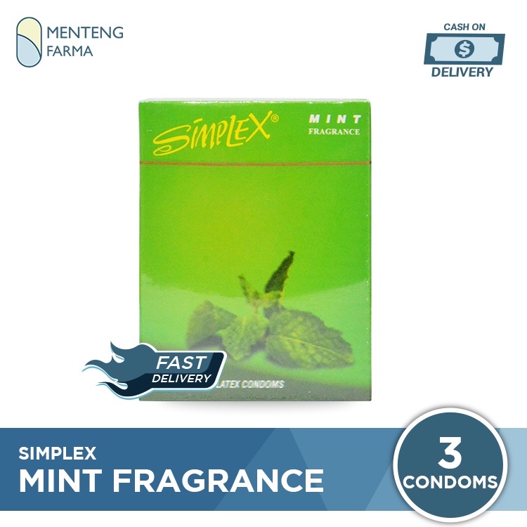 Kondom Simplex Mint Fragrance - Isi 3