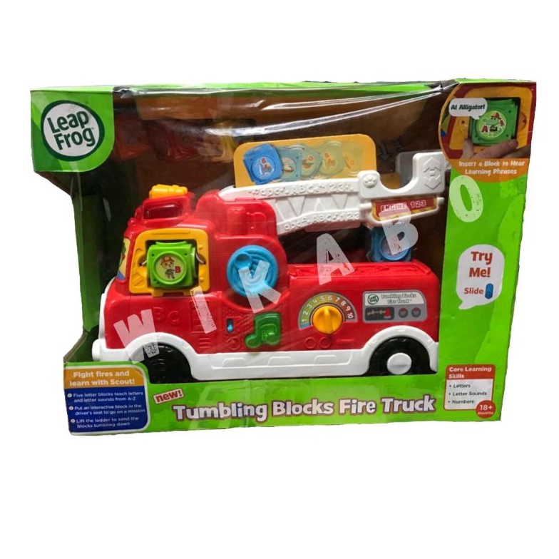LeapFrog Tumbling Blocks Fire Truck FireTruck Red Merah Pemadam