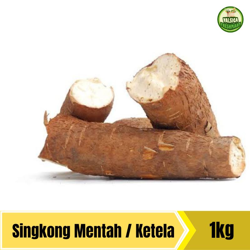 

Singkong Mentah Pulen - 1kg