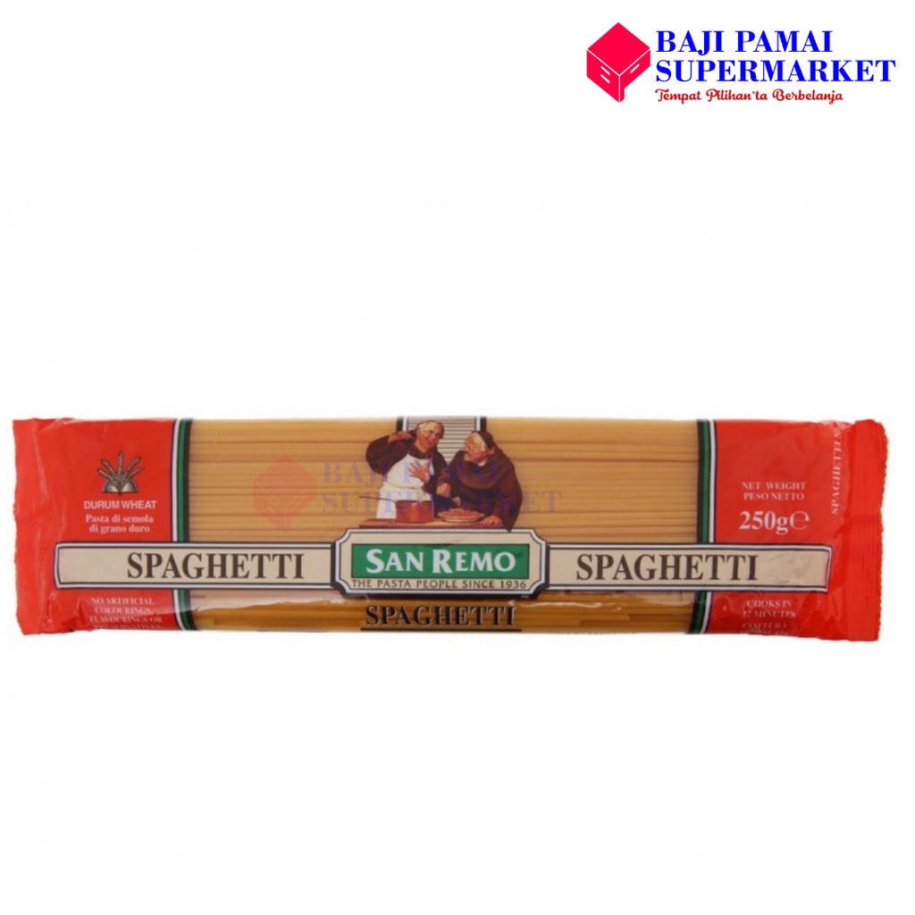 

San remo spaghetti 250gr