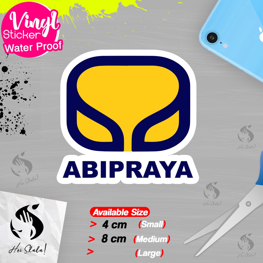 

Stiker Brantas Abipraya Sticker Logo Perusahaan BUMN Bahan Vinyl Anti Air
