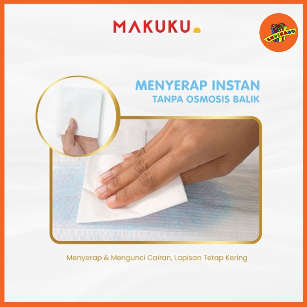 MAKUKU Air Diapers Premium Pro Care Tape M36 - M 36 - Popok Perekat