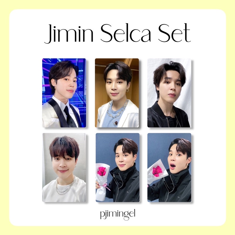 Photocard BTS Jimin Selca Collection Edition