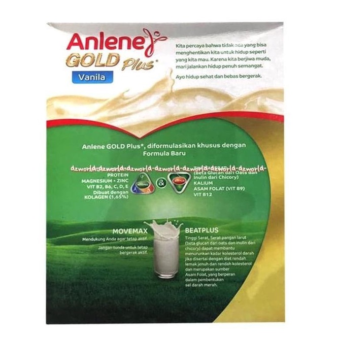 

[ COD ] PROMO Anlene Gold Vanila Susu Anline Susu Tinggi Kalsium Untuk Usia