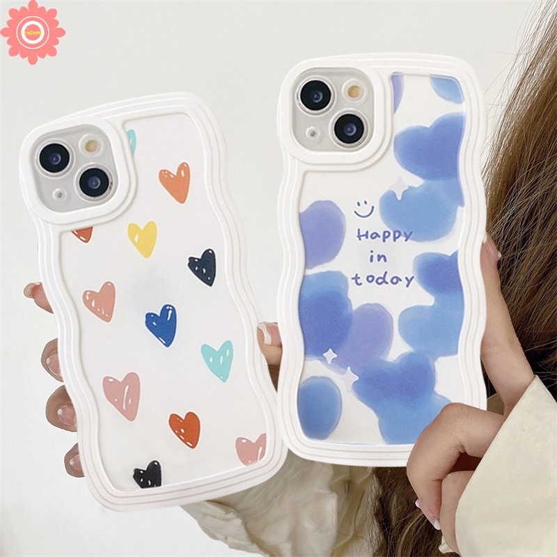 Soft Case Motif Hati Untuk Oppo A17 A53 A9 A5 2020 A54 A74 A17k A16 A95 A15 A12 A57 2022 A55 A3s A16K A96 A5s A76 A15s A72 A16 A35 A16E F92 A35