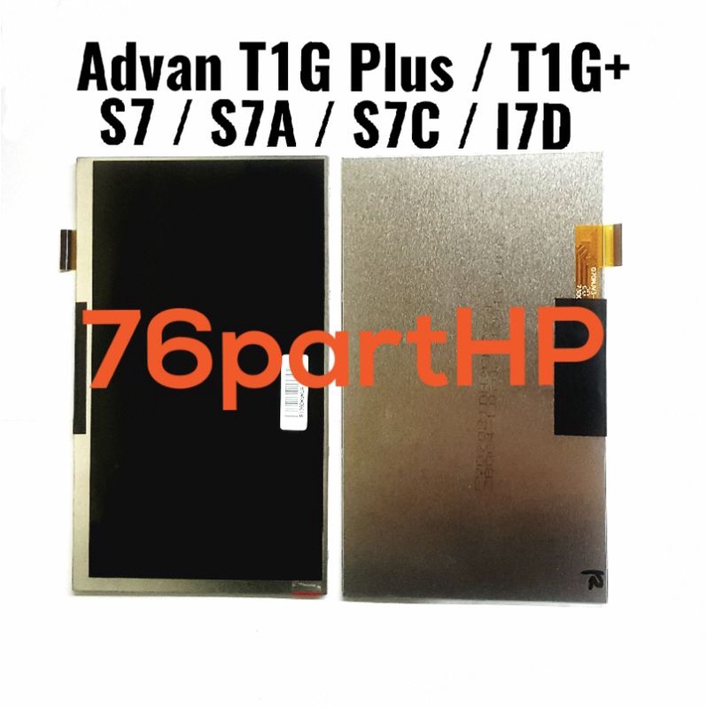 Lcd Tablet Tab Advan T1G plus - S7 - S7A - S7C - i7D