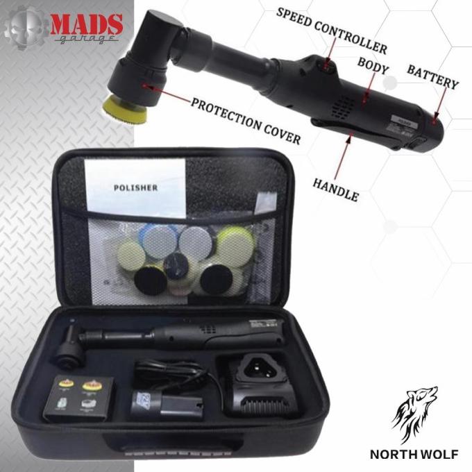 Nano Polisher Ibrid Cordless Mesin Poles Nano Dual Action & Rotary