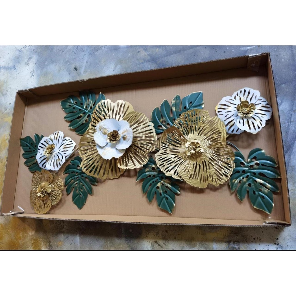 pajangan luxury  Dinding Nordic / Hiasan Dinding Daun Ginkgo / Ginkgo Leaf Wall Decoration