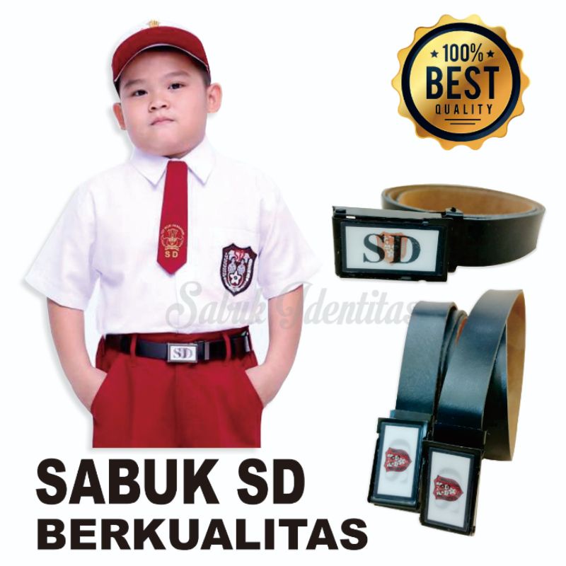 Sabuk SD ikat pinggang sd ikat pinggang anak seragam sekolah