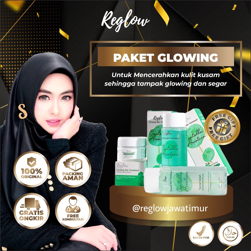 Jual PAKET REGLOW GLOWING SKIN TREATMENT BPOM BY DR SHINDY PUTRI ...