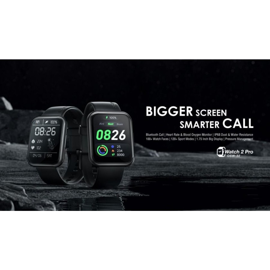 Oraimo OSW 32 Smart Watch 2 Pro Jam Tangan Pintar BigScreen Smart Call