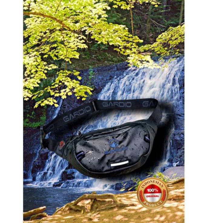 Recomended WAISTBAG GARDIO STRIP WATERPROOF TAS SELEMPANG GARDIO WAISTBAG ANTI AIR TERMURAH TAS SLEM