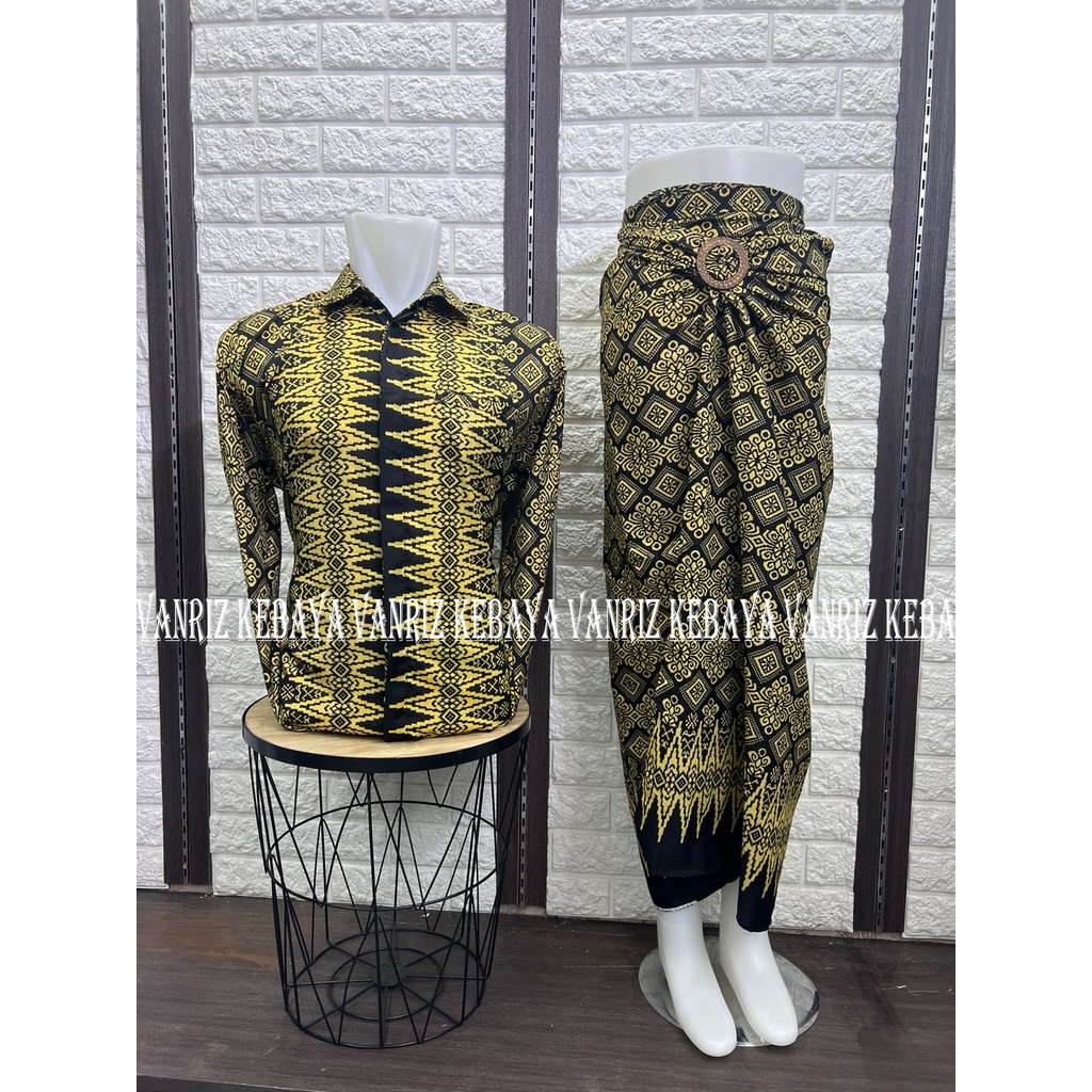 Vanriz Kebaya-Batik Couple Rok Lilit Buat Lamaran Kemeja slimfit