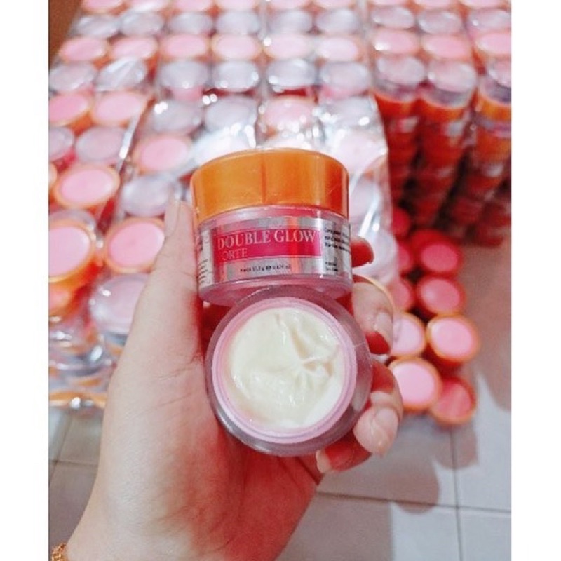 PROMOO NIGHT CREAM DOUBLE GLOW FORTE | CREAM MALAM DOUBLE GLOW FORTE ORI TERMURAH