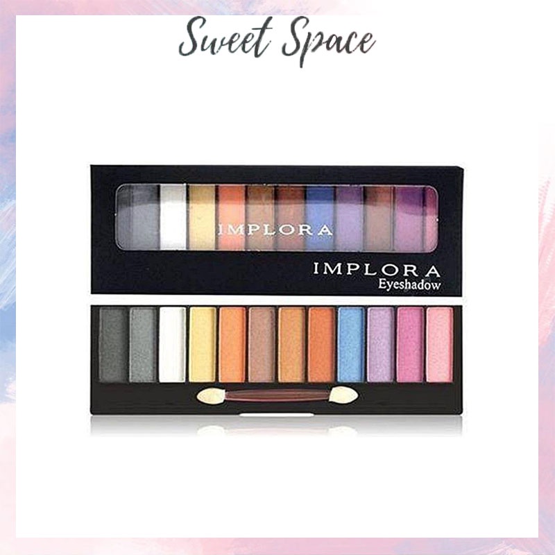 IMPLORA EYESHADOW PALETTE 100% ORIGINAL BPOM [SWEETSPACE]