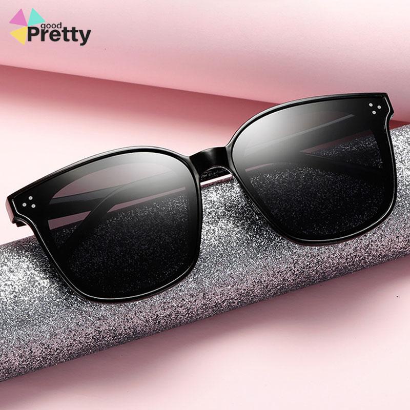 Kacamata Hitam Kotak Kacamata Sunglassess Wanita/Pria Korean Fashion