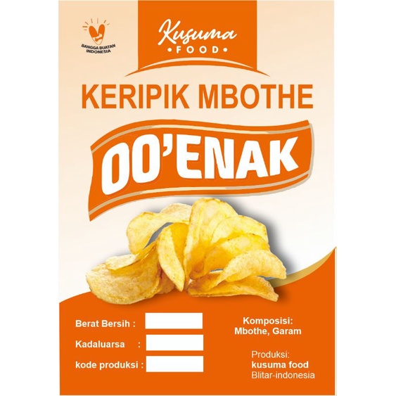 

kripik talas kusuma 250gr