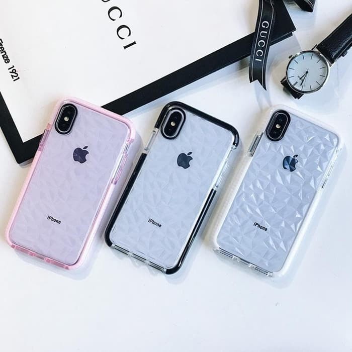 Diamond Softcase vivo y71 y91 y93 y95 v9 v15 pro s1 redmi note 8 pro y91c pocophone x3