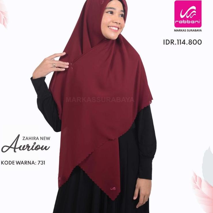 KERUDUNG SEGI EMPAT JUMBO RABBANI AURION (Solder XL) 140x140 cm ORIGINAL ‑ SPU.18Oc22ᴰ