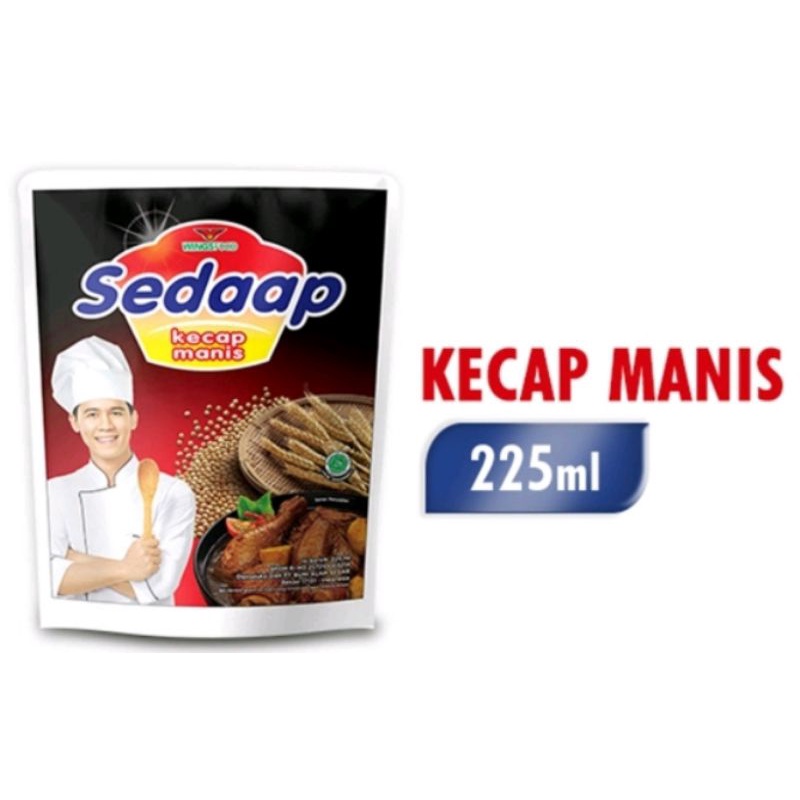 

Kecap Sedaap Manis Pouch 225Ml