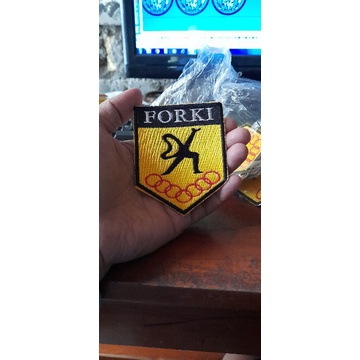 Logo FORKI karate Bordir