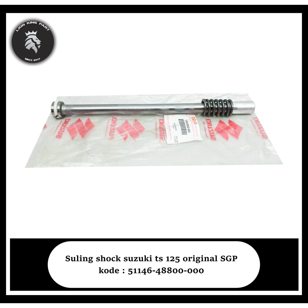 SULING SHOCK HARGA SATUAN 1 PCS SUZUKI TS 125 51146-48800-000 ORIGINAL SGP