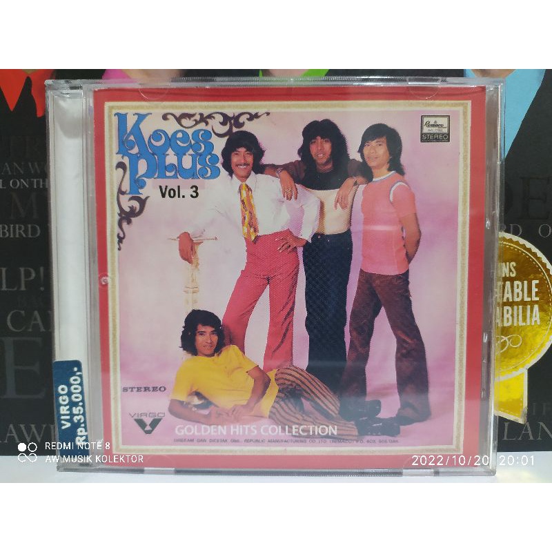 Audio CD : KOES PLUS - GOLDEN HITS COLLECTION Vol. 3