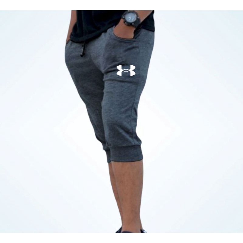CELANA JOGGER JOGER PANTS 7/8 SONTOG PRIA CLANA TRAINING RUNNING GYM JUMBO POLOS TEBAL MURAH