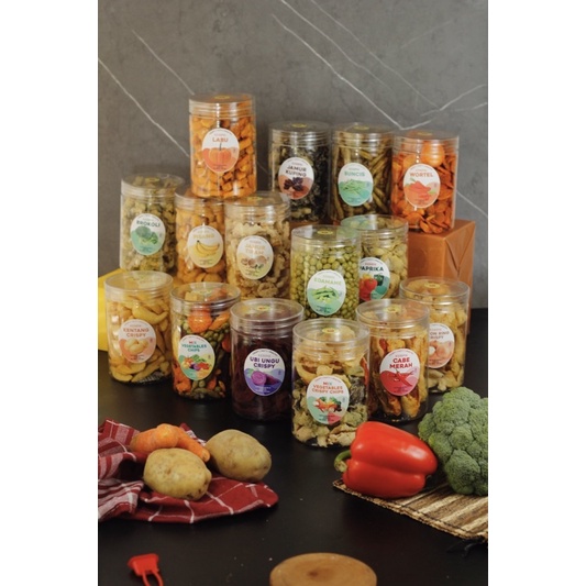 

KERIPIK SAYUR | KERIPIK SAYUR PREMIUM | ANEKA KERIPIK SAYUR KEMASAN HEMAT 100 GRAM