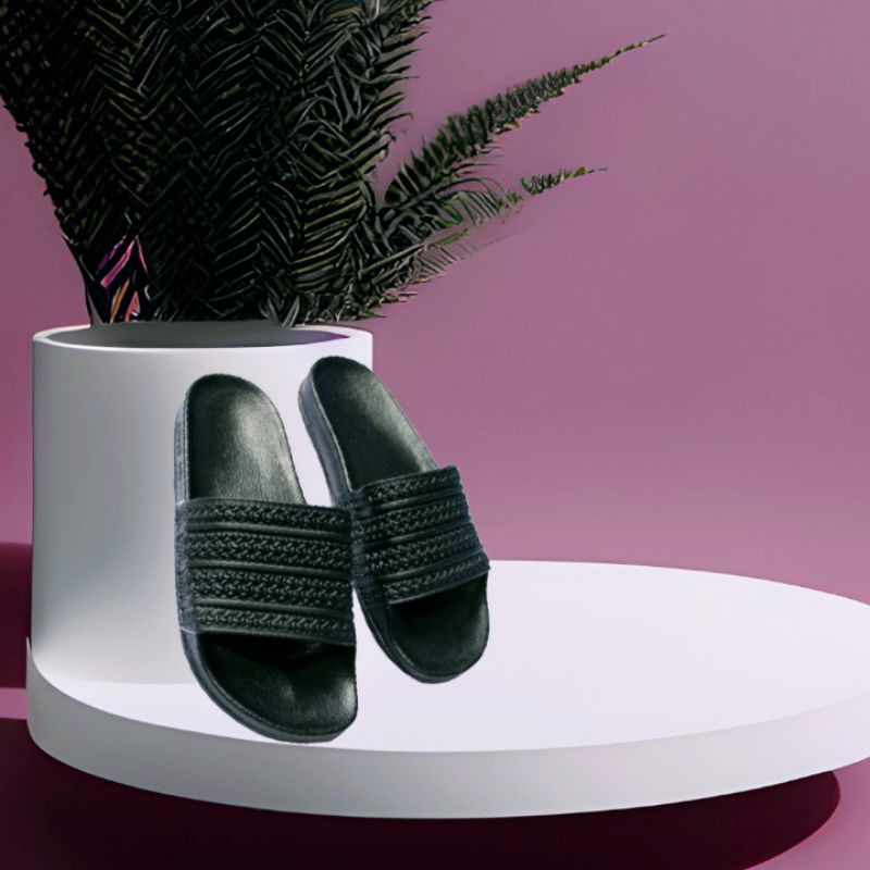 Real Picture Sandal Adidas_Adilette Pria l Sandal Slop Grad ORI Itali 39-44