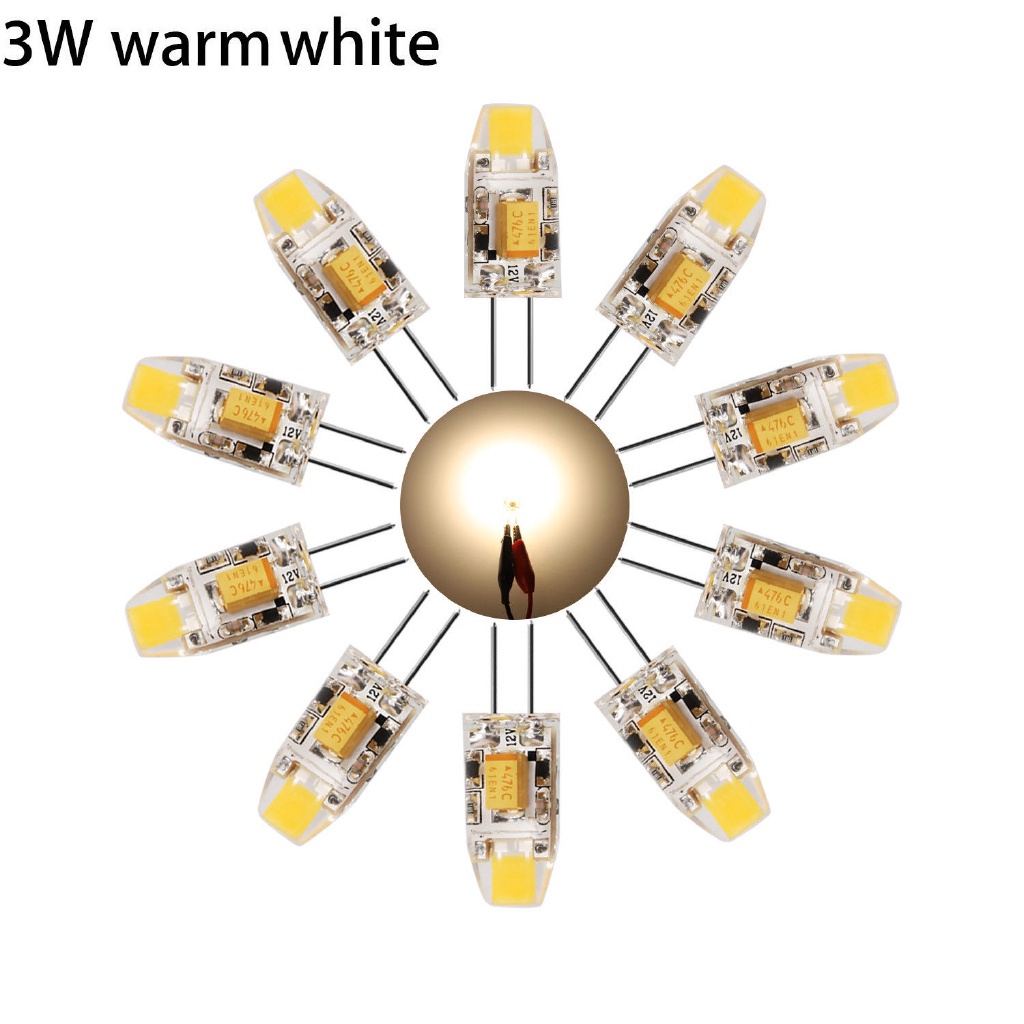 Bohlam LED COB G4 Mini 3 / 6W Dimmable Untuk Lampu Gantung