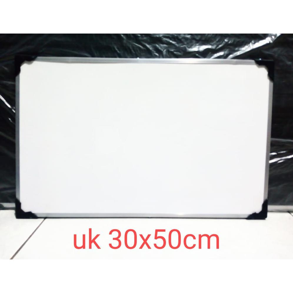 

PRODUK- 30X50 PAPAN TULIS WHITEBOARD NON MAGNET .