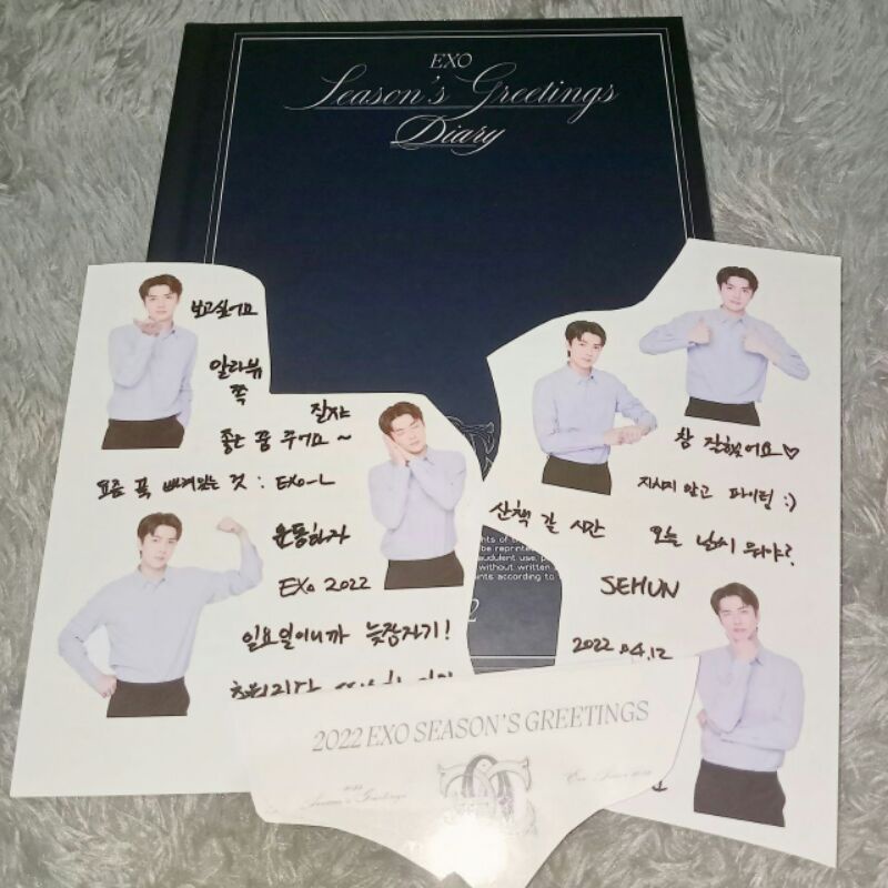 Diary & Sticker Seasons Greetings EXO