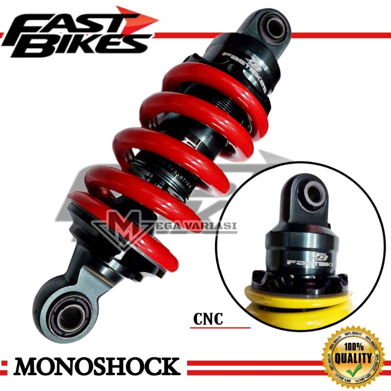 MONOSHOCK JUPITER MX SHOCK BREAKER JUPITER MX BAHAN FULL CNC BAHAN EMPUK TIDAK JEDUK DAN KERAS