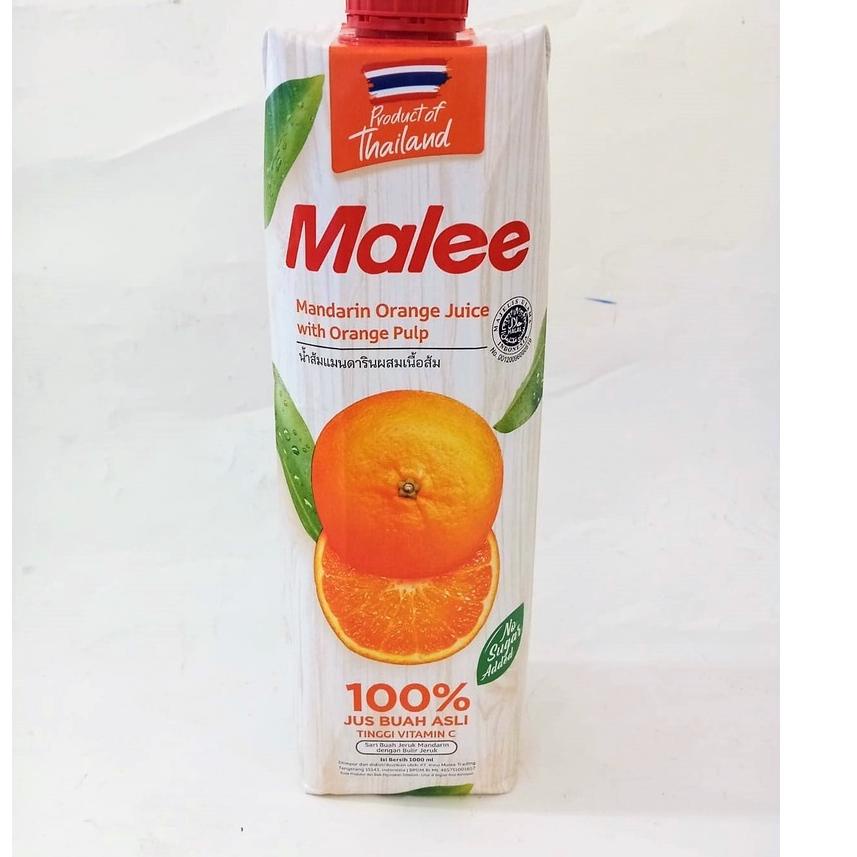 

Cuma hari ini--MALEE MANDARIN ORANGE JUICE WITH ORANGE PULP 1000 ML / JUS JERUK DARI BUAH ASLI