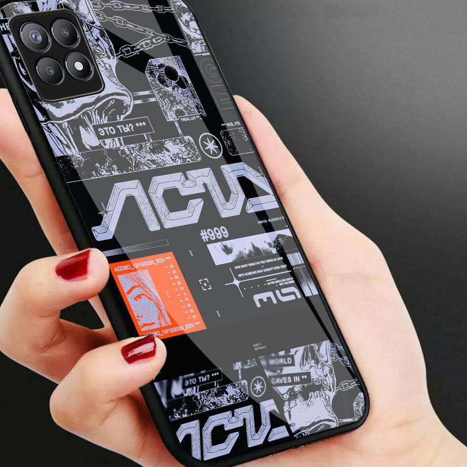 Telah Hadir.. Softcase Glass Kaca Realme 8i Realme 8 4G Realme 8 5G Realme 8 Pro - K05 - Case Hp Rea