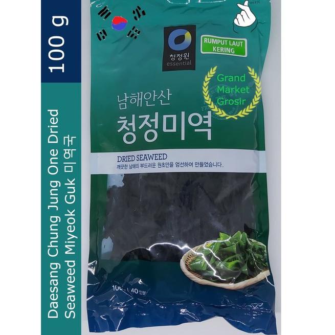 

TRCRr8R2--Daesang Chung Jung One Dried Seaweed Miyeok Rumput Laut Kering 100 g