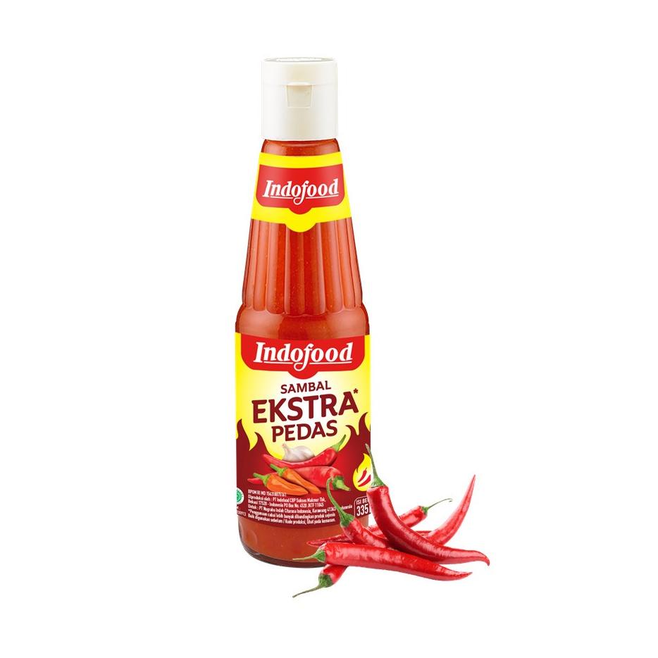 

artr8R2d--Indofood Saus Sambal Extra Pedas 335 mL