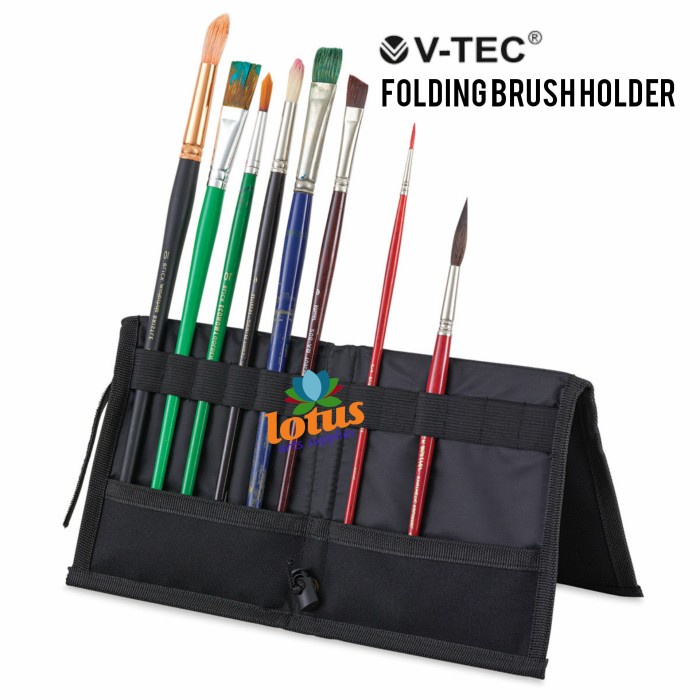 

Eklusif V-Tec Folding Brush Holder Ab-17 Terbatas