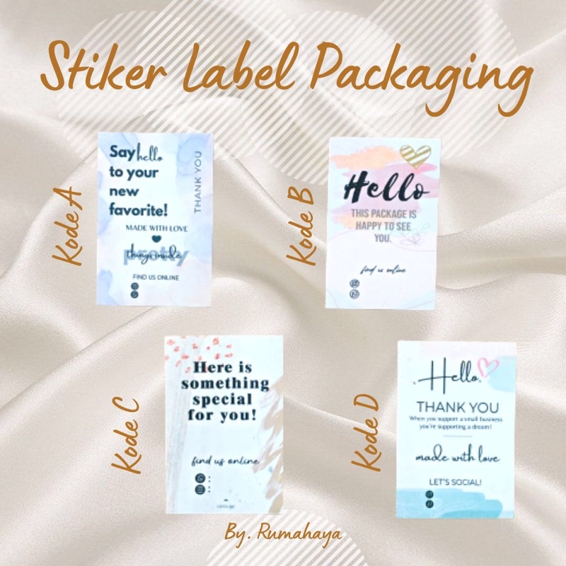 

[MIN. 2 PCS] Stiker Segel | Stiker hampers | Seal Box | stiker Ramadan | Stiker Lebaran