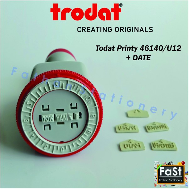 

Menakjubkan Stempel Trodat 2910/U12 & 2910/U24 Original - Type 2910 U12 Trendi